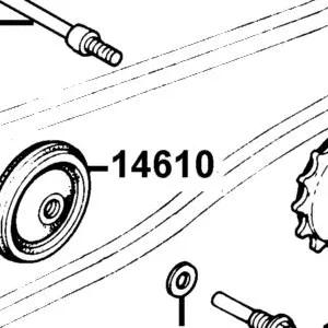 14610-KGC4-C00 ROLLER COMP CAM CHAIN — diagram cutout