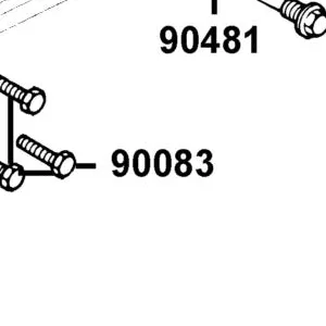 90083-0E35-C00 BOLT KNOCK M5*12 ???K??? — diagram cutout
