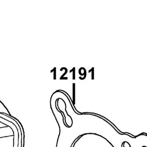 12191-LCA7-E90 GASKET CYLINDER — diagram cutout