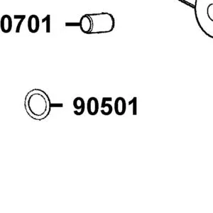 90501-LBA8-C10 CARBURETOR ASSY — diagram cutout