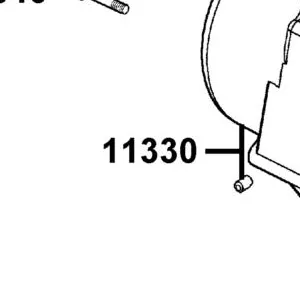11330-ACA5-BJ0 "COVER COMP.,R CRANK CASE" — diagram cutout