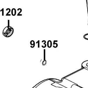 91305-LBA8-C10 CARBURETOR ASSY — diagram cutout