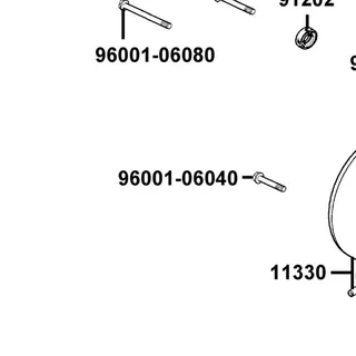 96001-06040-07 BOLT FLANGE SH6*40 — diagram cutout