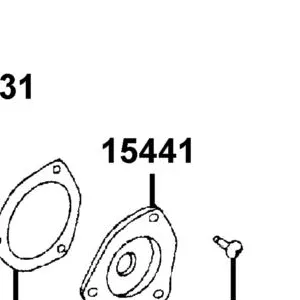 15441-LCA7-C10 COVER ROTOR OIL FILTER — diagram cutout