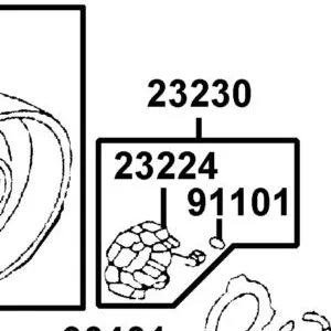 23224-LCA7-C10 SPRING 150 ONE-WAY CLUTCH — diagram cutout