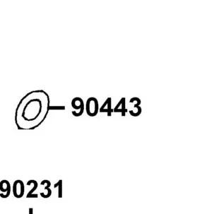 90443-LBA8-C10 WASHER SPECIAL — diagram cutout