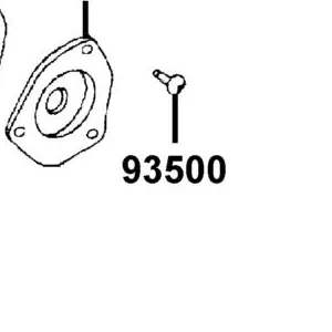 93500-05006-00 BOLT FLANGE SH 5*6 — diagram cutout