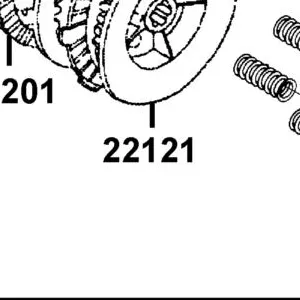 22121-LCA7-C10 CENTER CLUTCH — diagram cutout