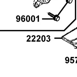 22203-LCA7-C10 OIL-SEPARATING COVER — diagram cutout