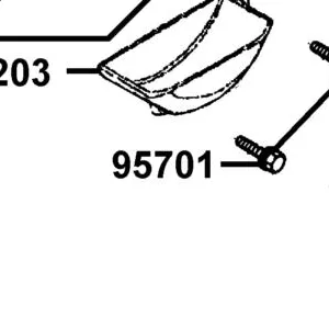 95701-06020-00 BOLT FLANGE SH — diagram cutout