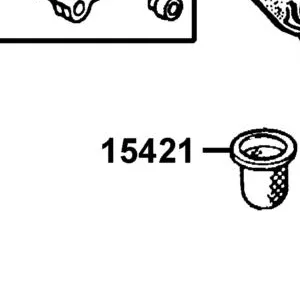 15421-LBA8-C10 SCREEN OIL FILTER — diagram cutout