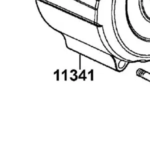 11341-LCA7-C10-NEA COVER L. CRANK CASE — diagram cutout