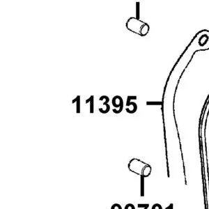 11395-LCA7-E90 GASKET L COVER — diagram cutout