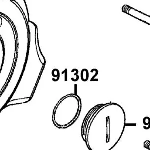 91302-5G67-C00 O-RING 27.4*2.4 — diagram cutout