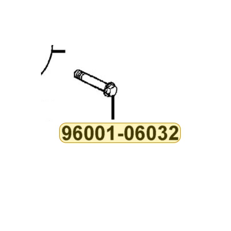 96001-06032-07 BOLT FLANGE SH6*32 — diagram cutout