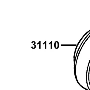 31110-LFD6-C10 FLYWHEEL COMP — diagram cutout