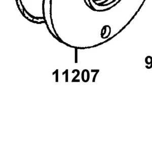 11207-LBA8-C10 PLATE CRANK CASE L — diagram cutout