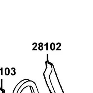 28102-LBA8-C10 GUIDE STARTER CHAIN — diagram cutout