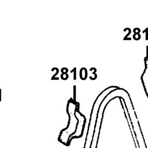 28103-KGB4-C10 PROTECTOR STARTER CHAIN — diagram cutout