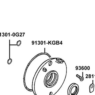 91301-KGB4-C10 O-RING 107*2 — diagram cutout