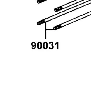 90031-LCA7-C10 BOLT A STUD M7*204*6 — diagram cutout