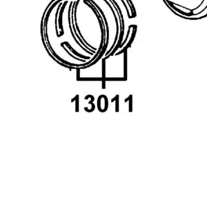 13011-LCA7-C10 PISTON RING SET — diagram cutout