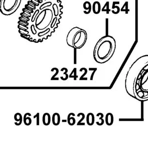 23427-LBA8-C10 COLLAR COUNTER SHAFT LOW GEAR — diagram cutout