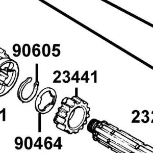 23441-LBA8-C10 CARBURETOR ASSY — diagram cutout
