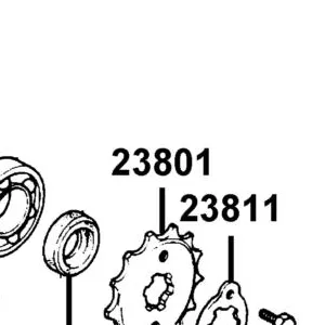 23801-LBA8-C11 SPROCKET DRIVE — diagram cutout