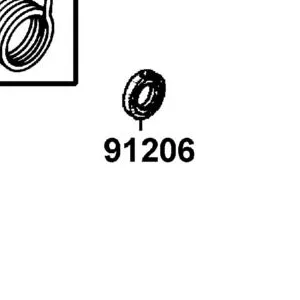 91206-LBA8-C10 OIL SEAL 11.6X24X10 — diagram cutout