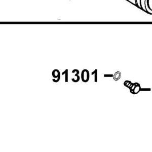 91301-LBA8-C10 CARBURETOR ASSY — diagram cutout