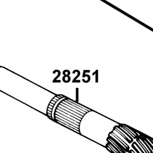 28251-LBA8-C10 PSINDLE KICK STARTER — diagram cutout