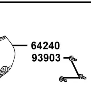64240-LKL5-E30-NEP "COVER, FR. ADORN" — diagram cutout