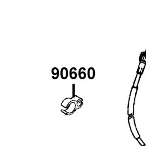 90660-LKL5-E30 CLIP — diagram cutout