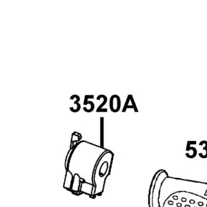 3520A-ACA5-BJ0 SW. ASSY. LH HNDL. COMP. — diagram cutout