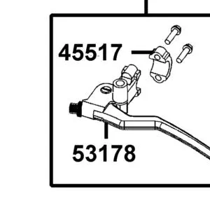 53178-LKH3-C00 LEVER L STRG HNDL — diagram cutout