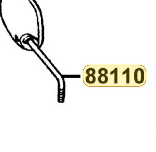 88110-ACA5-M30 Mirror Assembly Right Back — diagram cutout