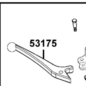 53175-LKH3-C00 LEVEL R STRG HANDEL — diagram cutout