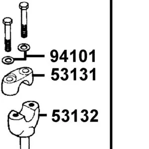 53131-3H98-C10 HOUSING UP THROT — diagram cutout