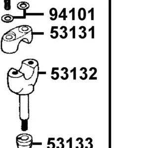 53132-ALD7-C10-NEA HOLDER UNDER HANDLE PIPE — diagram cutout
