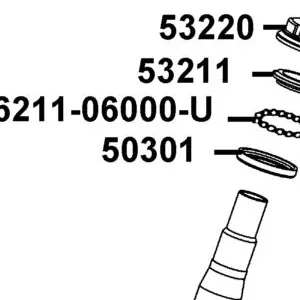 50301-LBA8-C10 CARBURETOR ASSY — diagram cutout