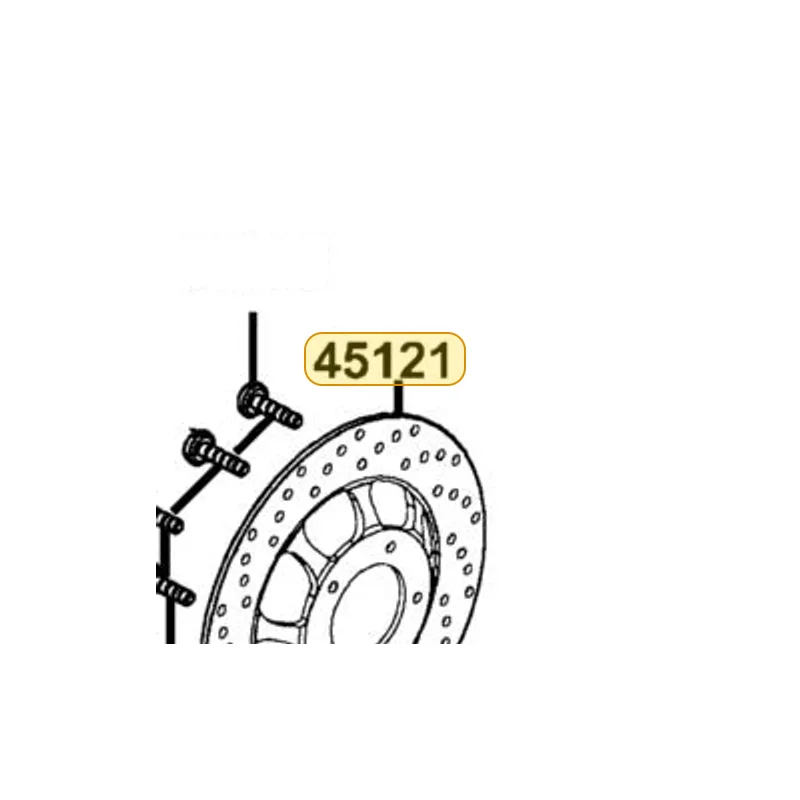 45121-LEC8-E00-M2S DISK FRONT BRAKE — diagram cutout