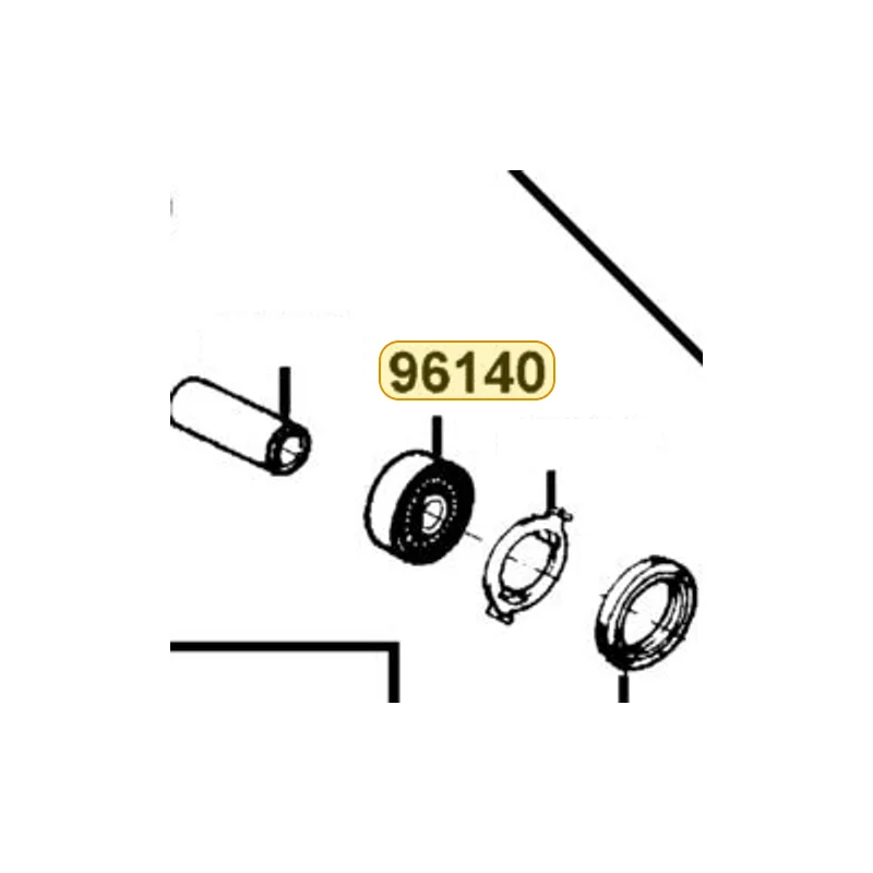 96140-63010-10 BEARING BALL RADIAL 6301 U — diagram cutout