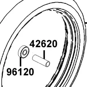 42620-2E35-C00 COLLAR REAR AXLE DIST — diagram cutout