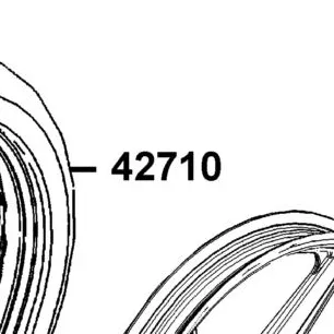42710-LKL5-E80 TIRE ASSY RR — diagram cutout