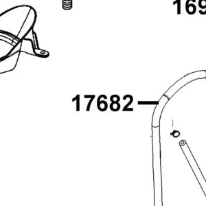 17682-LKL5-C00 TUBE FUEL (TANK TO STRAIN) — diagram cutout