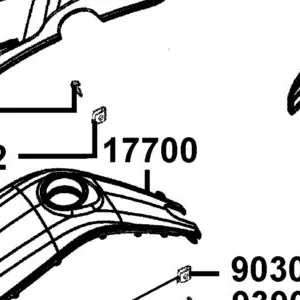 17700-LKL5-E30-NEP "COVER,TANK" — diagram cutout