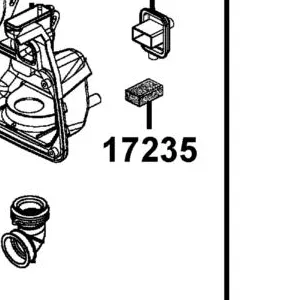 17235-GFY6-C00 FILTER OIL CATCH — diagram cutout