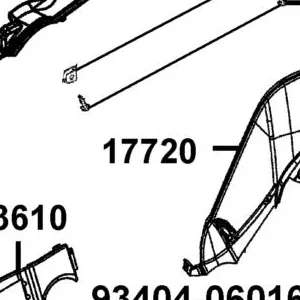 17720-LKL5-E30-R6P "COVER,L TANK SIDE" — diagram cutout