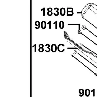 1830C-LKL5-E30 PROTECTOR B MUFFLER — diagram cutout